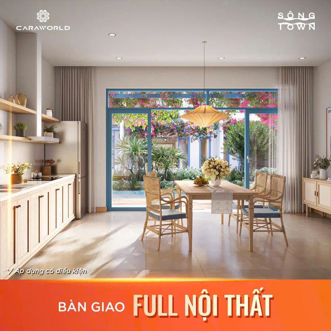 Nhà phố biển Caraworld Cam Ranh sở hữu lâu dài chiết khấu 23,8% chỉ từ 7 tỷ bàn giao full nội thất