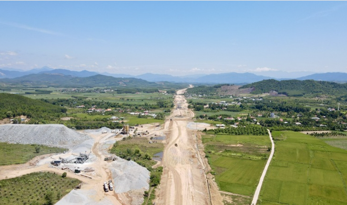 Dự án cao tốc Vân Phong - Nha Trang đang vượt tiến độ so với kế hoạch ban đầu