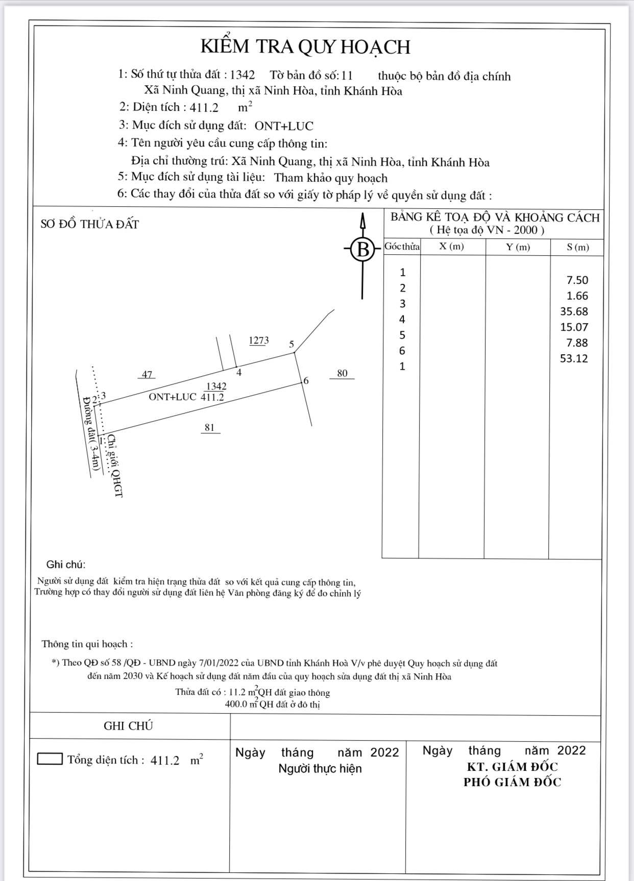 Đất Ninh Quang đường 8m, 400m full thổ chỉ 1,2 tỷ