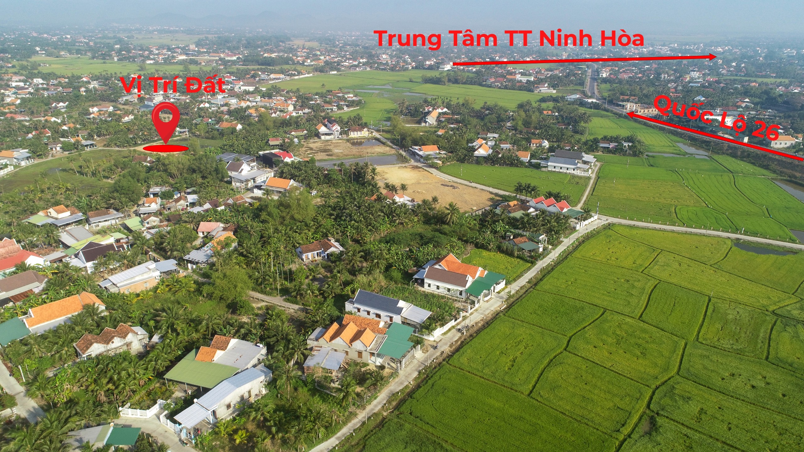 Đất Ninh Quang đường 8m, 400m full thổ chỉ 1,2 tỷ