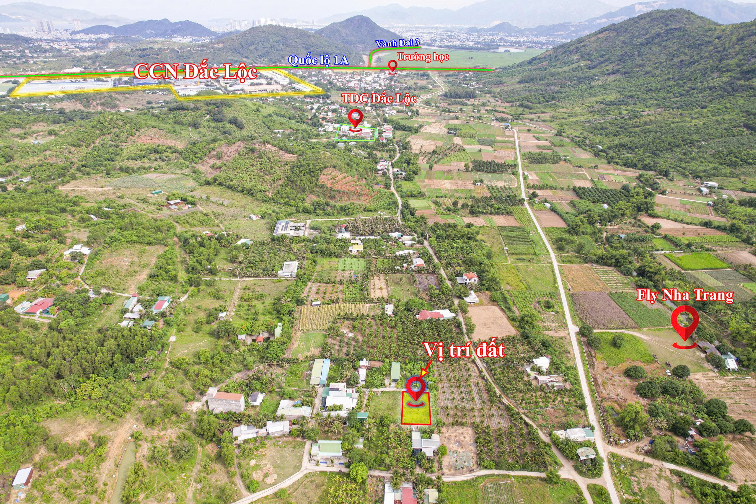 Lô đất 555 m2 Vĩnh Phương giá chỉ 2ty