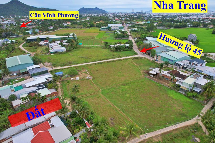 Bán lô đất Vĩnh Thạnh, Nha Trang ngang 10m giá chỉ 8Tr/m